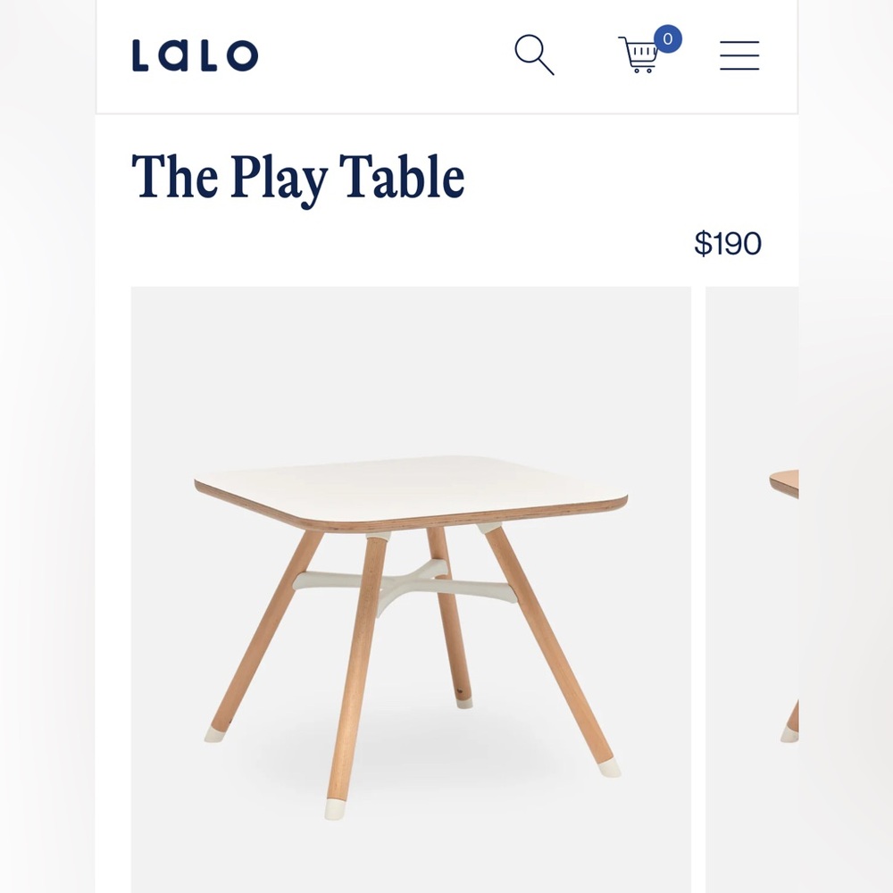 Lalo The Play Table kids table